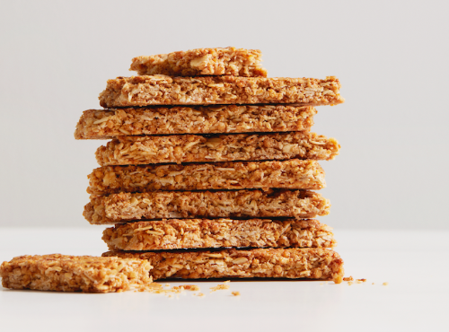 Nature Valley granola bars stacked