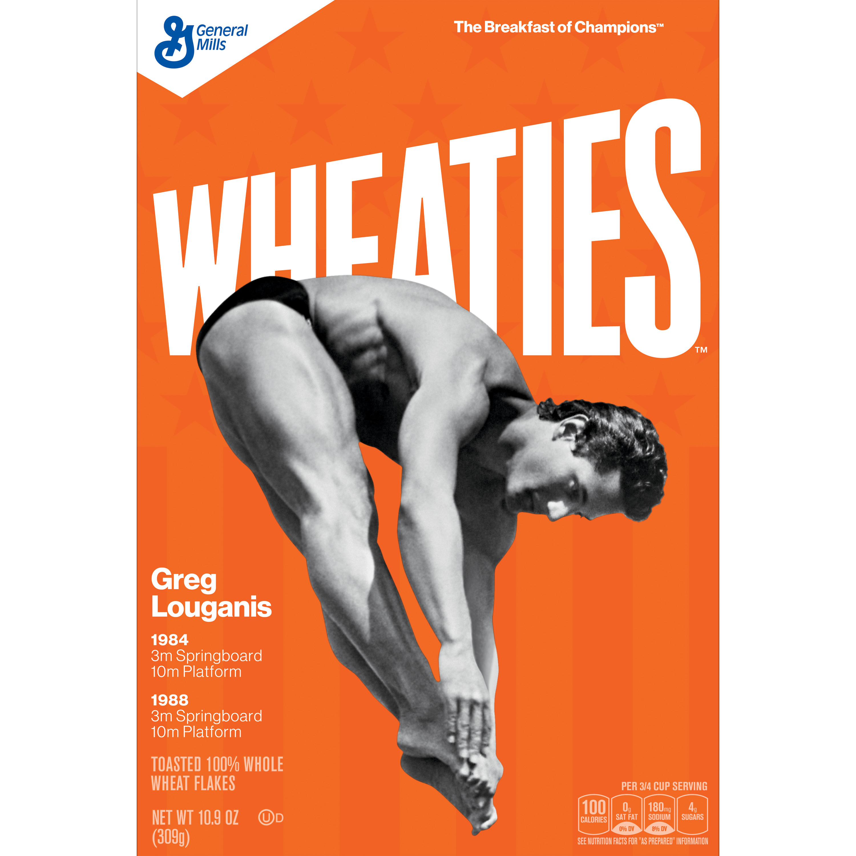 Greg Louganis Wheaties Box