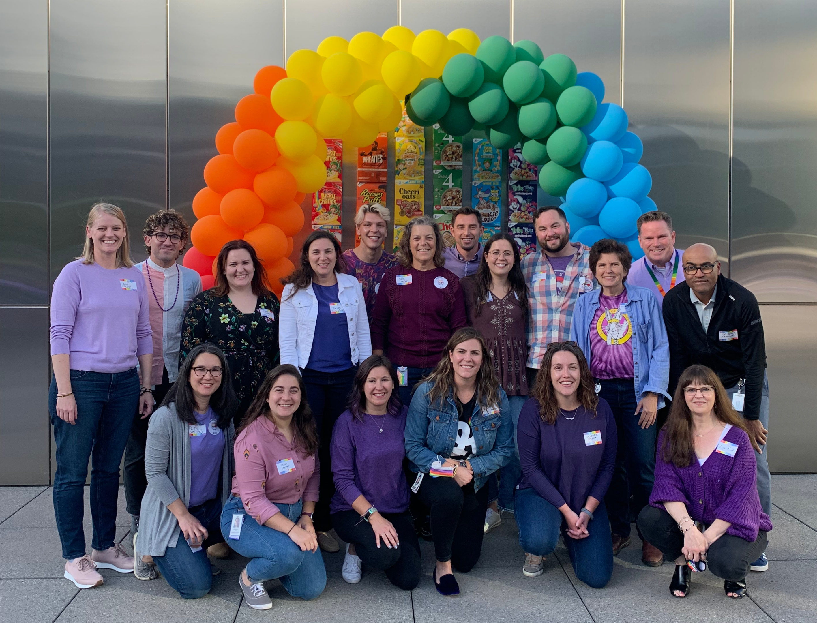 Betty's Family employee network celebrating National Coming Out Day